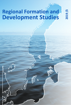 Regional Formation and Development Studies cover
