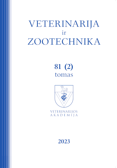 Veterinarija ir Zootechnika cover